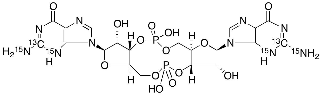 Cyclic-di-GMP-13C2,15N4