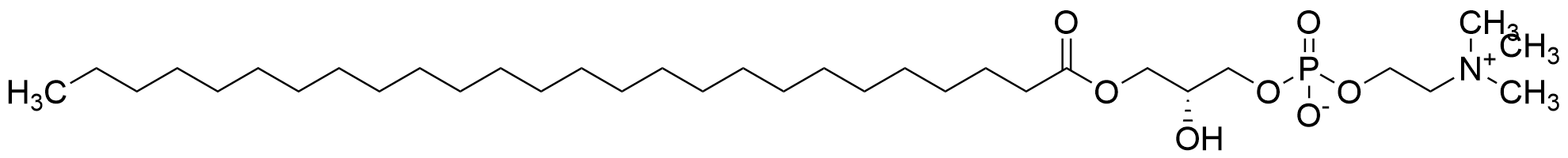 1-Hexacosanoyl-2-hydroxy-sn-glycero-3-phosphocholine
