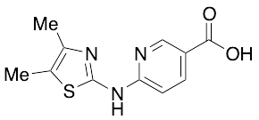 6-[4,5-Dimethyl-2-thiazolyl]aminonicotinic Acid