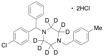 3-Desmethyl 4-Methyl Meclizine Dihydrochloride-d8