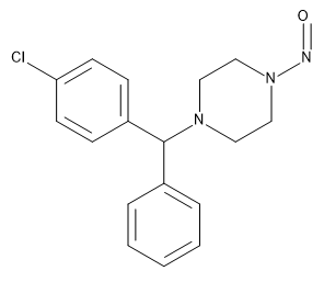 1-(4-Chlorobenzhydryl)-4-nitrosopiperazine (MM0380.27-0025)