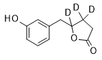 Dihydro-5-[(3-hydroxyphenyl)methyl]-2(3H)-furanone-d3