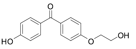 (4-(2-Hydroxyethoxy)phenyl)(4-hydroxyphenyl)methanone