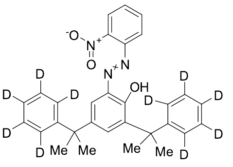 2-((2-Nitrophenyl)diazenyl)-4,6-bis(2-(phenyl-d5)propan-2-yl)phenol