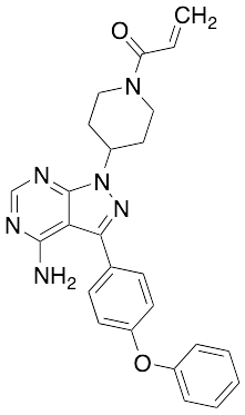 1-[4-[4-Amino-3-(4-phenoxyphenyl)-1H-pyrazolo[3,4-d]pyrimidin-1-yl]-1-piperidinyl]-2-propen-1-one