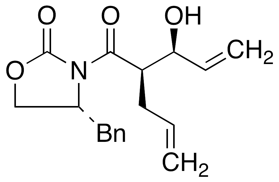 (4R)-3-[(2R,3S)-3-Hydroxy-1-oxo-2-(2-propen-1-yl)-4-penten-1-yl]-4-(phenylmethyl)-2-oxazolidinone