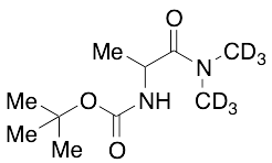 tert-Butyl N-[1-(Dimethylcarbamoyl)ethyl]carbamate-d6