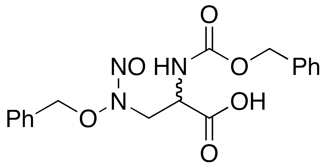 3-[Nitroso(benzyloxy)amino]-N-[(benzyloxy)carbonyl]-D,L-alanine