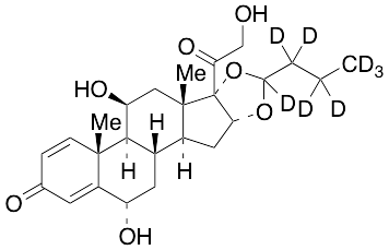 6alpha-Hydroxy Budesonide-d8
