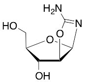 O,N-Aminomethanylylidene-beta-D-arabinofuranose