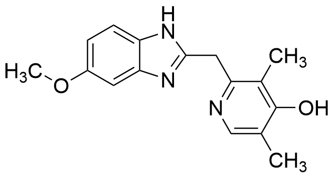 2-((5-Methoxy-1H-benzo[d]imidazol-2-yl)methyl)-3,5-dimethylpyridin-4-ol