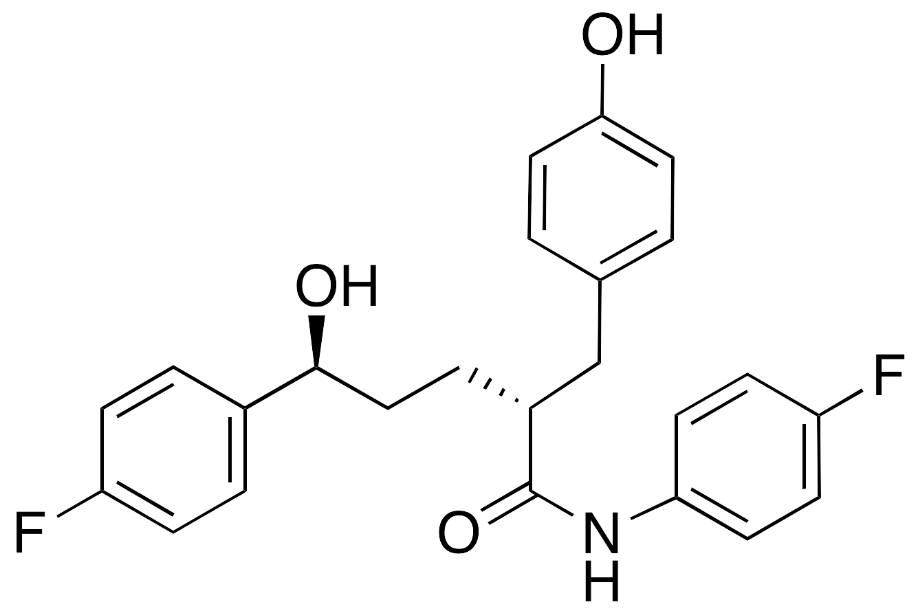 2-(4-Hydroxybenzyl)-N,5-bis-(4-fluorophenyl)-5-hydroxypentanamide