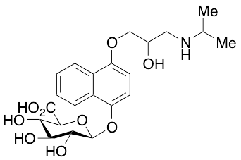4-Hydroxy Propranolol Beta-D-Glucuronide (Mixture of Diastereomers)