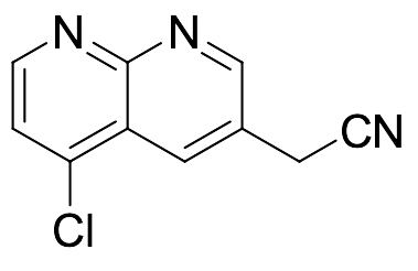 2-(5-Chloro-1,8-naphthyridin-3-yl)acetonitrile