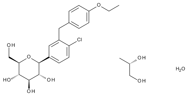 Dapagliflozin (2S)-1,2-Propanediol Monohydrate - CAS No. 960404-48-2 Dapagliflozin (2S)-1,2-Propanediol Monohydrate