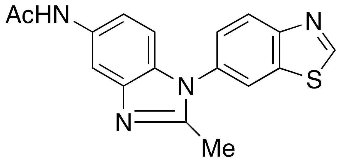N-[1-(6-Benzothiazolyl)-2-methyl-1H-benzimidazol-5-yl]acetamide