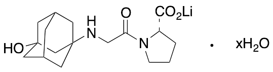 Vildagliptin Carboxylic Acid Lithium Salt Hydrate