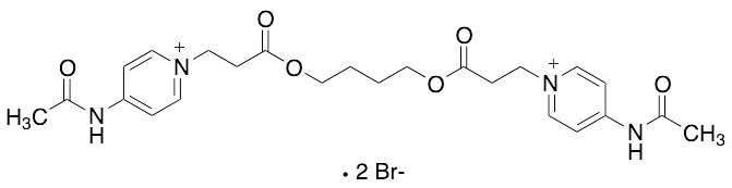 1,1'-[1,4-Butanediylbis[oxy(3-oxo-3,1-propanediyl)]]bis[4-(acetylamino)-pyridinium Dibromide