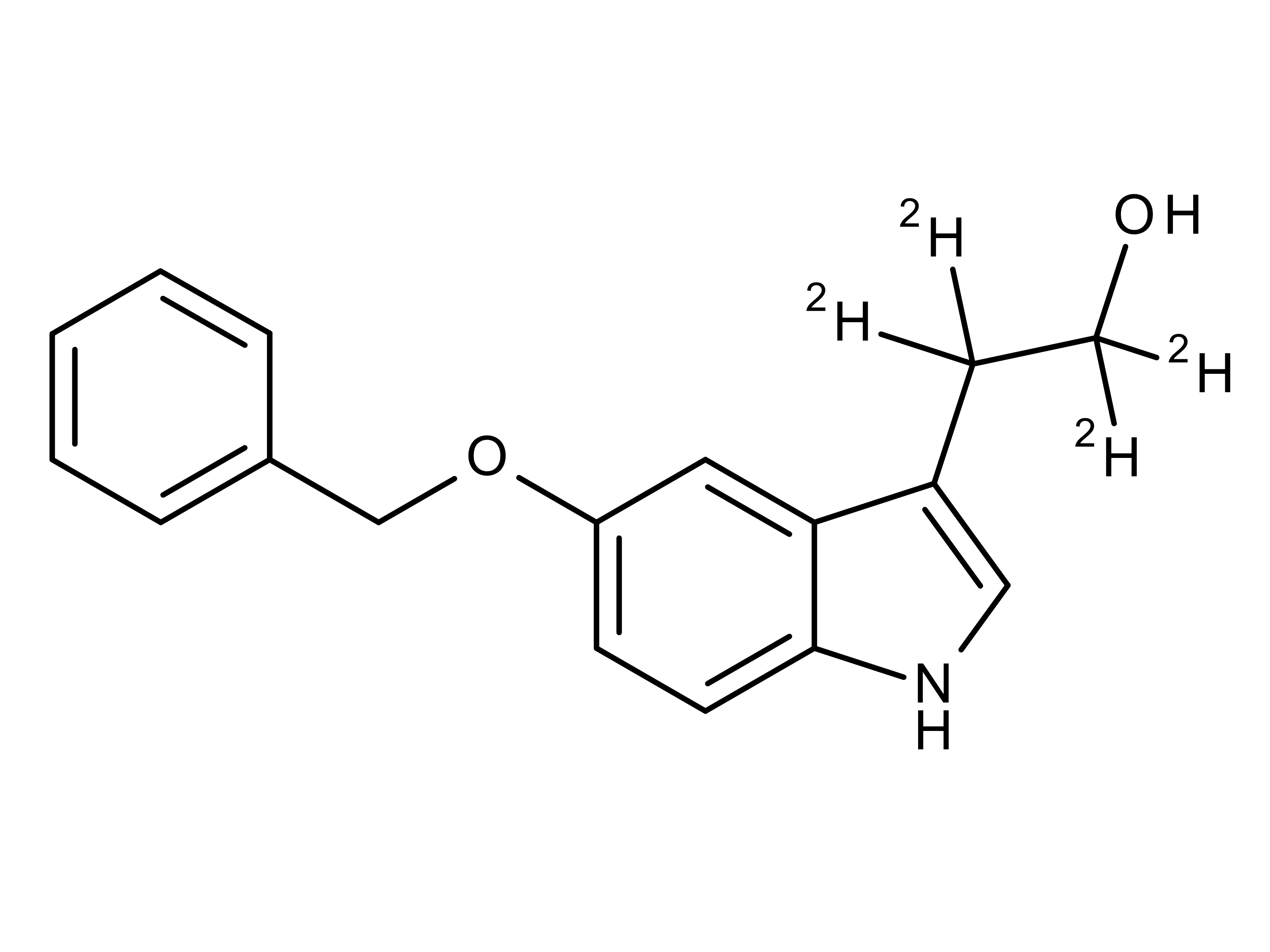 5-​(Phenylmethoxy)​-1H-​indole-​3-​ethan-​Alpha,​Alpha,​Beta,​Beta-​d4-​ol