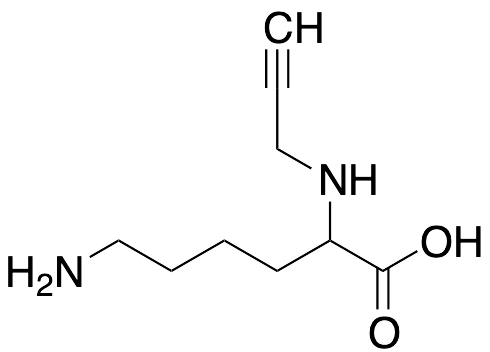 6-Amino-2-(prop-2-yn-1-ylamino)hexanoic Acid