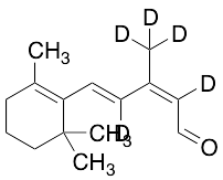 (7E,9Z)-beta-Ionylidene Acetaldehyde-d5