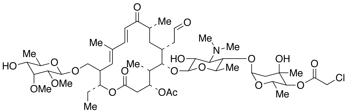 4’’’-O-Chloroacetyl-tylosin 3-Acetate