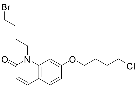 1-(4-bromobutyl)-7-(4-chlorobutoxy)quinolin-2(1H)-one