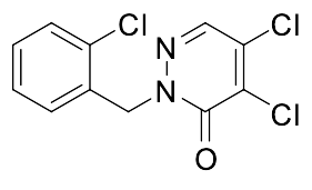 4,5-Dichloro-2-[(2-chlorophenyl)methyl]-2,3-dihydropyridazin-3-one