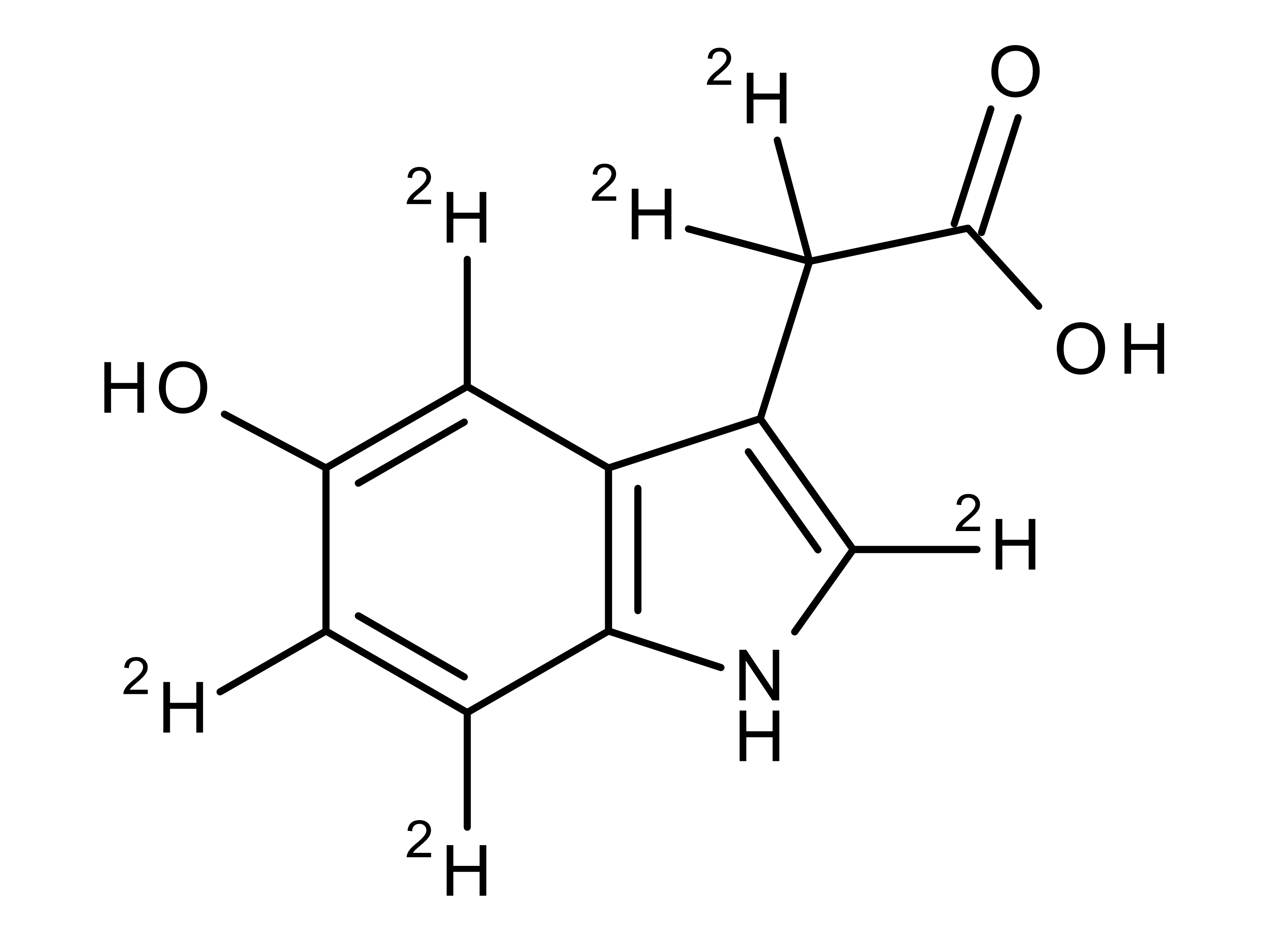 5-Hydroxyindole-2,4,6,7-d4-3-acetic-2,2-d2 Acid