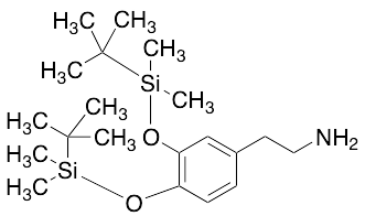 3,4-Bis[[(1,1-dimethylethyl)dimethylsilyl]oxy]benzeneethanamine