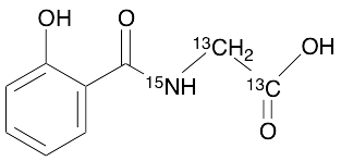 2-Hydroxy Hippuric Acid-13C2,15N