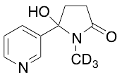 N-Methyl-gamma-oxo-3-pyridinebutanamide-d3