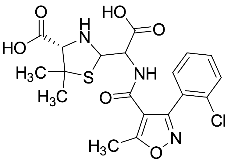 2-Carboxy Cloxacillin (>80%)