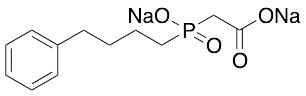 (4-Phenylbutyl)phosphinyl Acetic Acid Disodium Salt