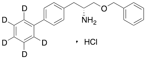 (alphaR)-alpha-[(Phenylmethoxy)methyl]-[1,1'-biphenyl]-4-ethanamine hydrochloride-D5
