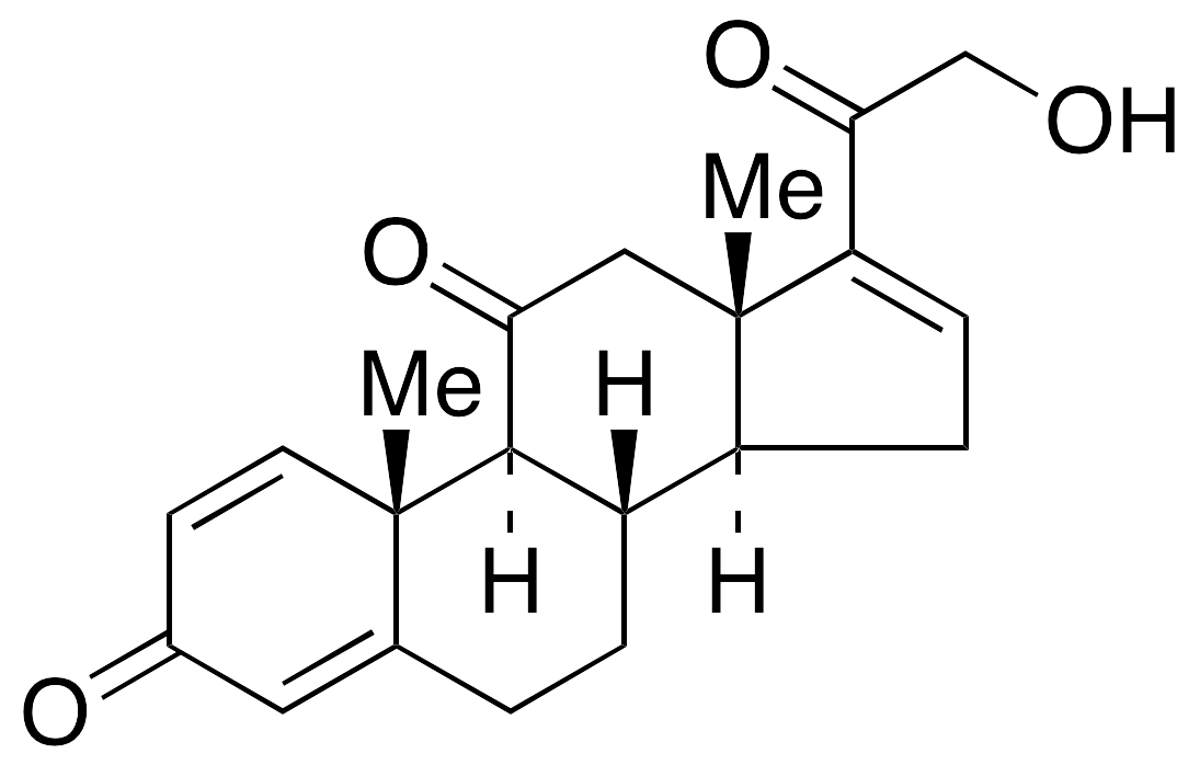 21-Hydroxypregna-1,4,16-triene-3,11,20-trione (>85%)