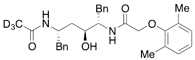 N2-Des(L-valinyl) N2-Acetyl Lopinavir-d3