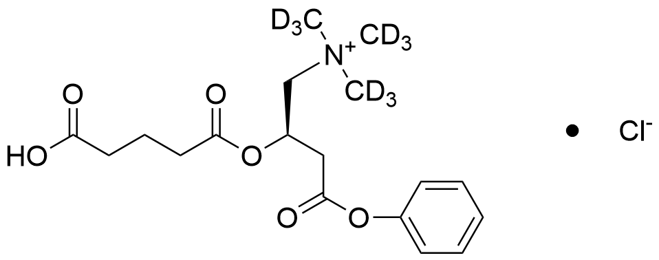 4-Phenoxy L-Glutaryl Carnitine-d9 Chloride