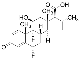 Diflucortolone 17-Carboxylic Acid