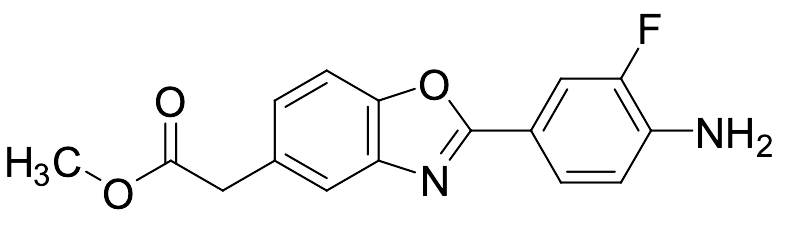 Methyl 2-[2-(4-amino-3-fluorophenyl)-1,3-benzoxazol-5-yl]acetate
