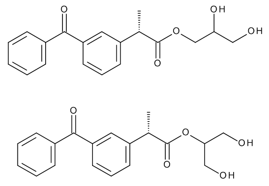 Dexketoprofen 1,2,3-Propanetriol Ester (Mixture of Isomers)