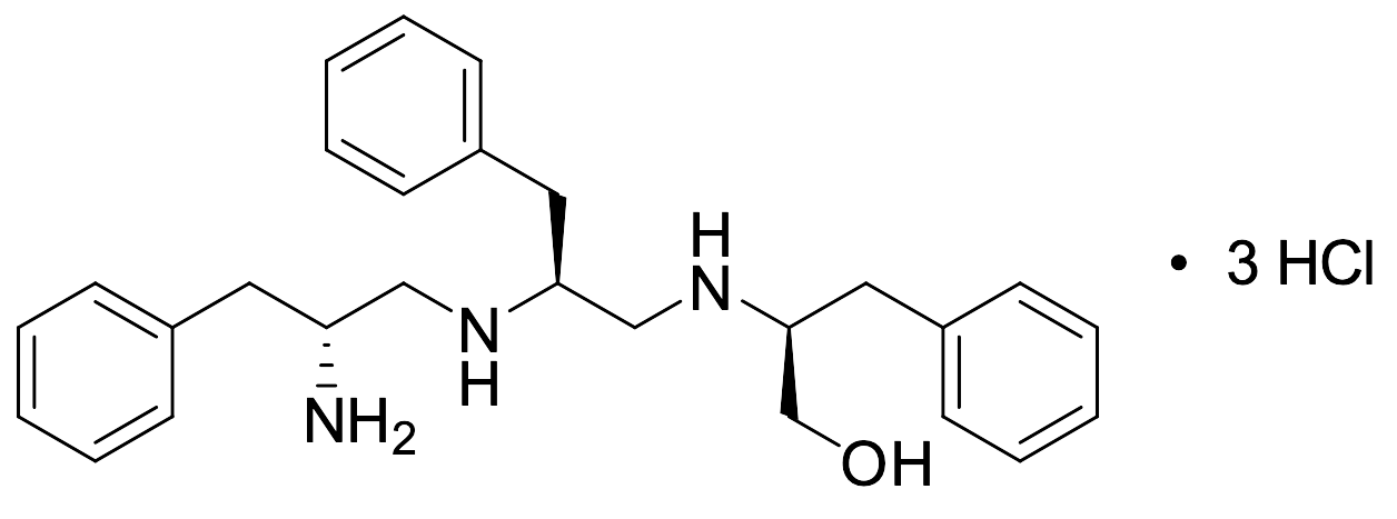 (S)-2-(((S)-2-(((R)-2-Amino-3-phenylpropyl)amino)-3-phenylpropyl)amino)-3-phenylpropan-1-ol Trihydrochloride