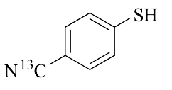 4-Mercaptobenzonitrile-13C