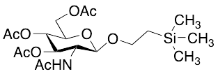(2R,3S,4R,5R,6R)-5-Acetamido-2-(acetoxymethyl)-6-(2-(trimethylsilyl)ethoxy)tetrahydro-2H-pyran-3,4-diyl Diacetate