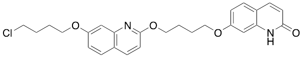 7-(4-((7-(4-Chlorobutoxy)quinolin-2-yl)oxy)butoxy)quinolin-2(1H)-one