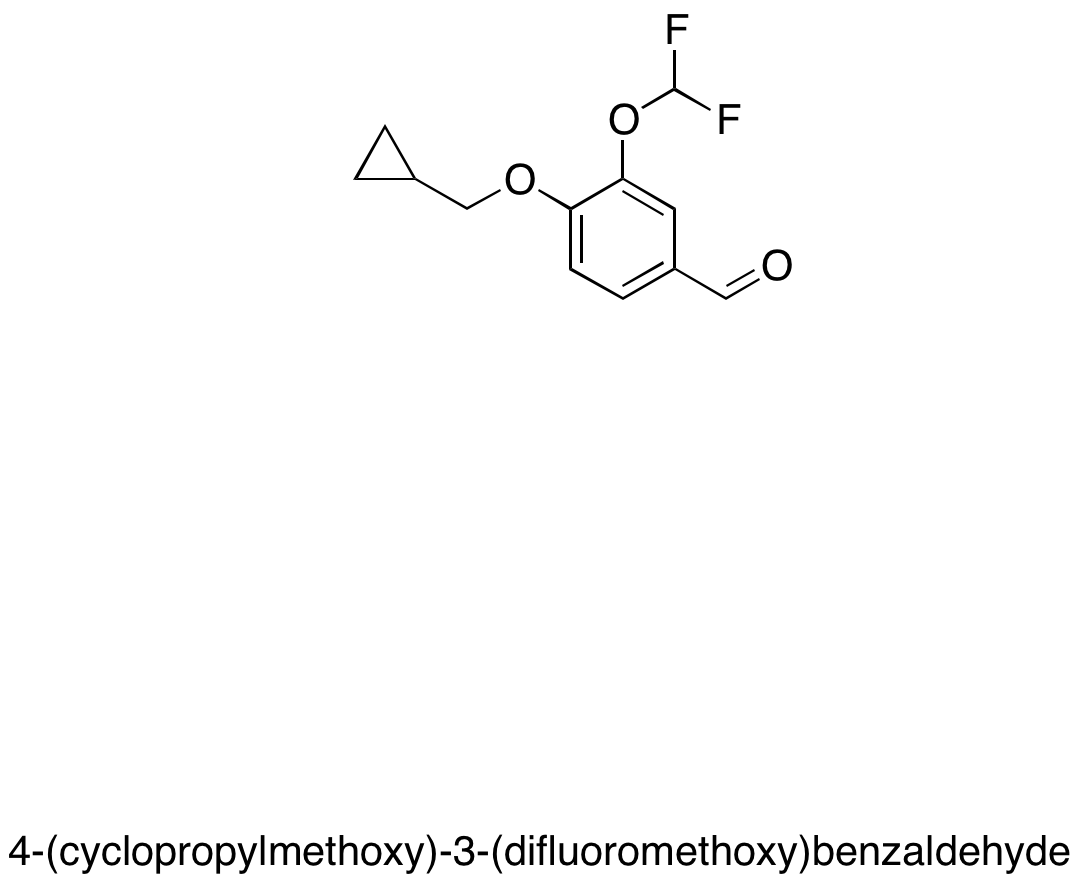 4-(Cyclopropylmethoxy)-3-(difluoromethoxy)benzaldehyde