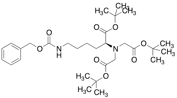 (5S)-N-Benzyloxycarbonyl-N-(5-Amino-1-carboxypentyl)iminodiacetic Acid, Tri-t-butyl Ester