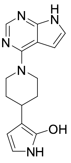 3-(1-(7H-Pyrrolo[2,3-d]pyrimidin-4-yl)piperidin-4-yl)-1H-pyrrol-2-ol