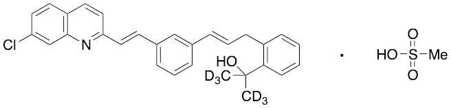Des[3-[[(1-Carboxymethyl)cyclopropyl]methyl]thio]-2-propenyl Montelukast-d6 Mesylate