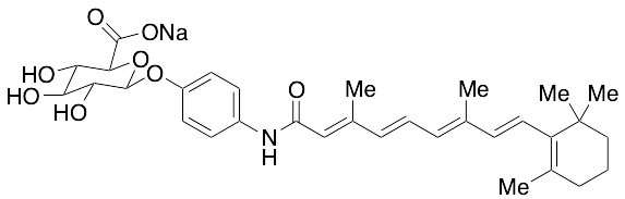 Fenretinide Glucuronide Monosodium Salt